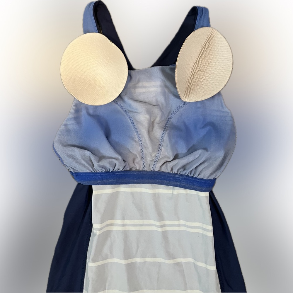Athleta Color Block Racerback Swim Dress size S - Picture 13 of 13